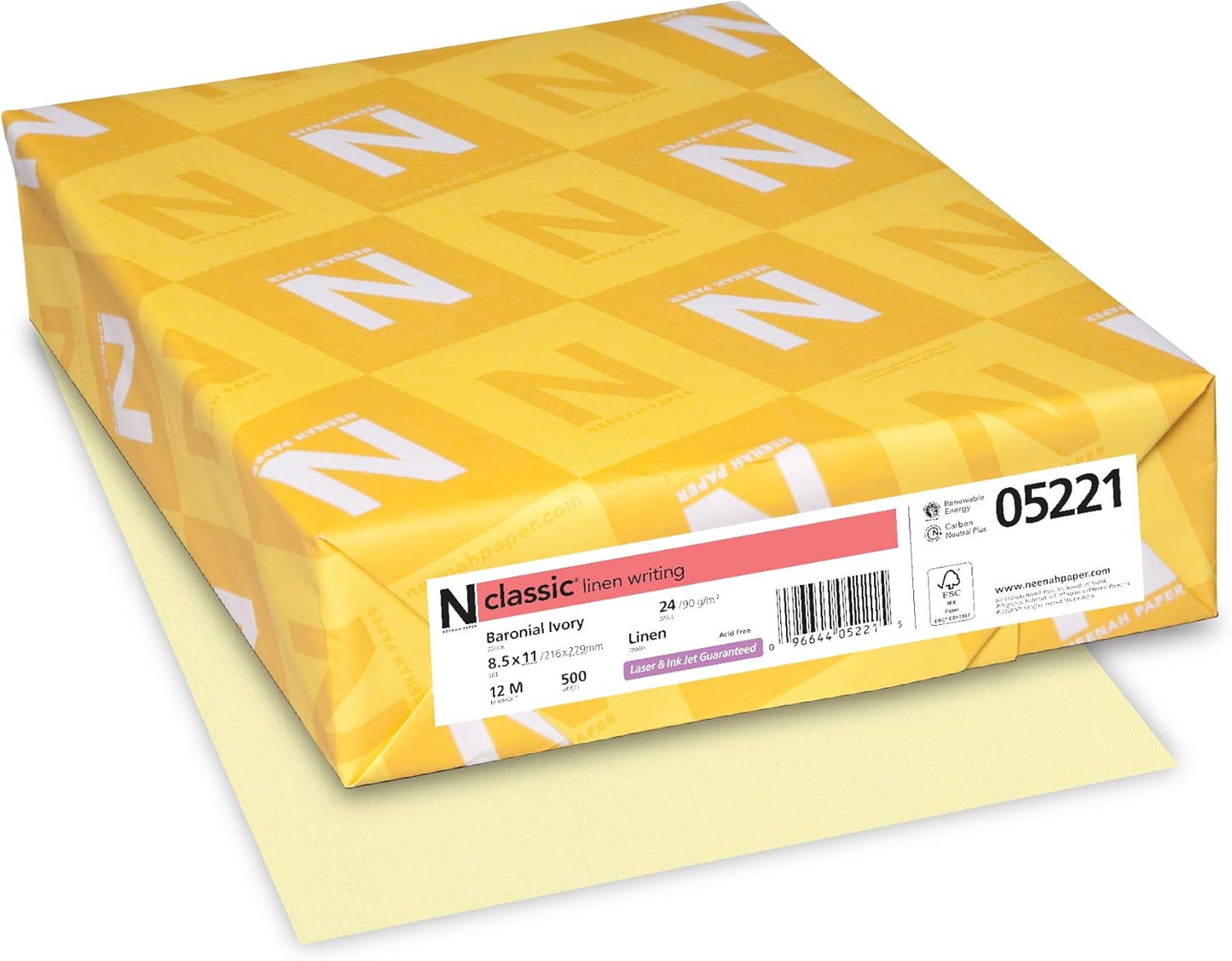 Neenah Paper Classic Linen Stationery for Elegant Printing