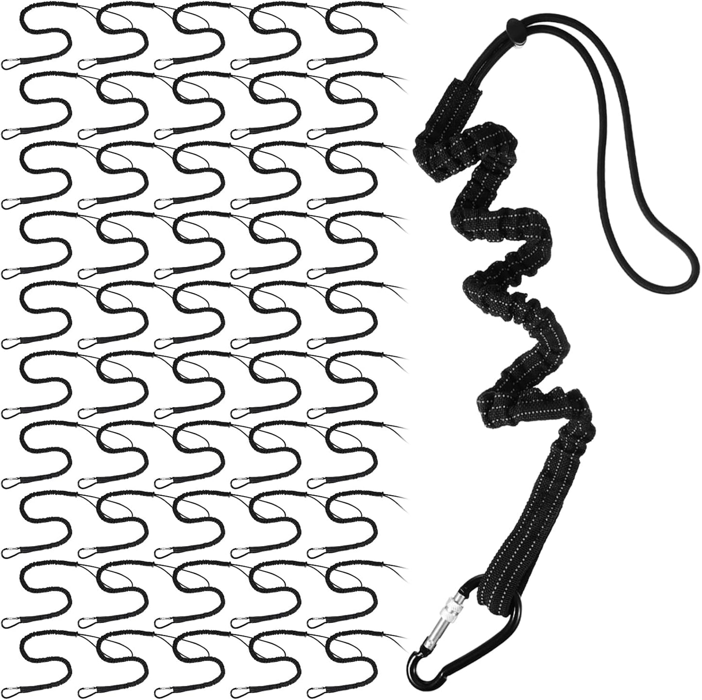 LEIFIDE Tool Lanyard 50 Pcs Safety Tool Leash for Fall Protection