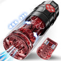 Male Masturbator Penis Pump - 6-in-1 Automatic Masturbator with LCD