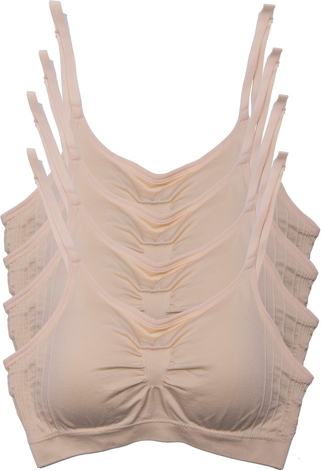 Kalon 4 Pack Womens Cami Bras for Ultimate Comfort and Style