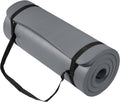 BalanceFrom GoCloud 71in x 24in 1-Inch Thick Yoga Mat - Extra