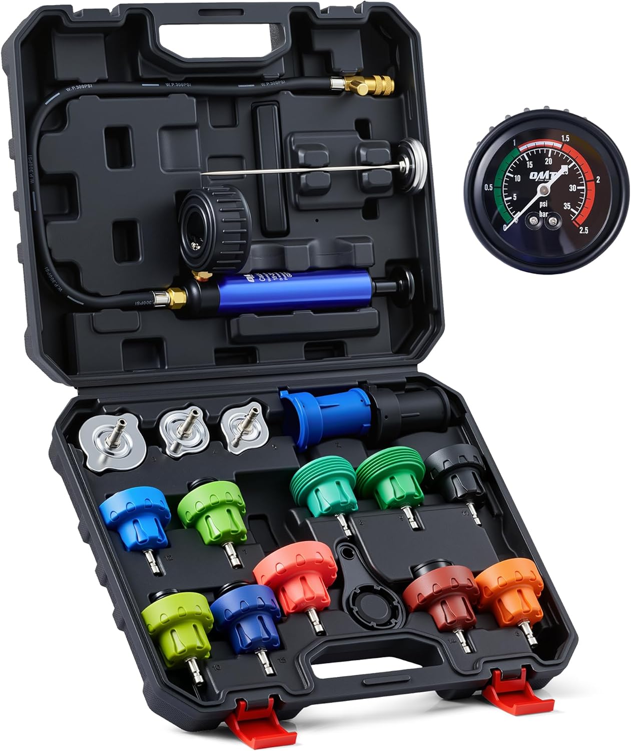 Orion Motor Tech Coolant Pressure Tester Kit for Easy Leak Detection