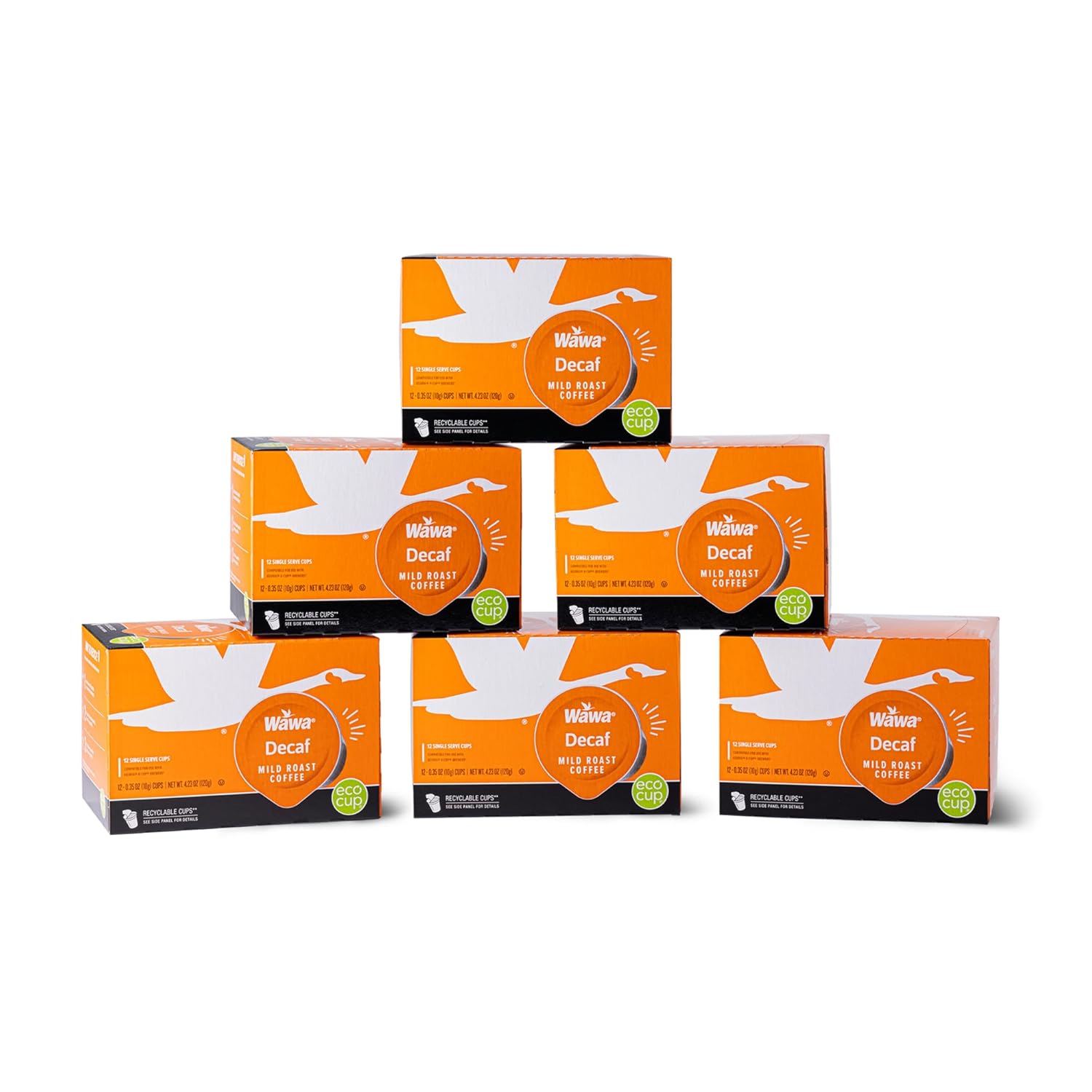 Wawa Mild Roast Decaf Coffee Pods for Smooth & Balanced Flavor