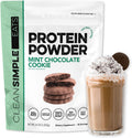 Mint Chocolate Cookie Whey Protein Powder - Creamy 20g Protein