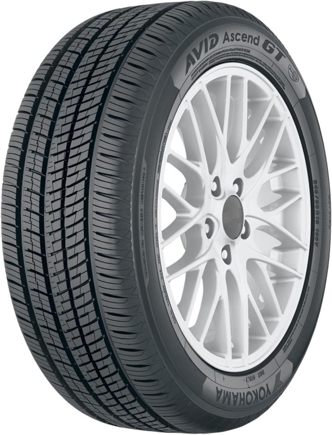 Yokohama Avid Ascend GT 235/55R18 Tire for All-Weather Performance