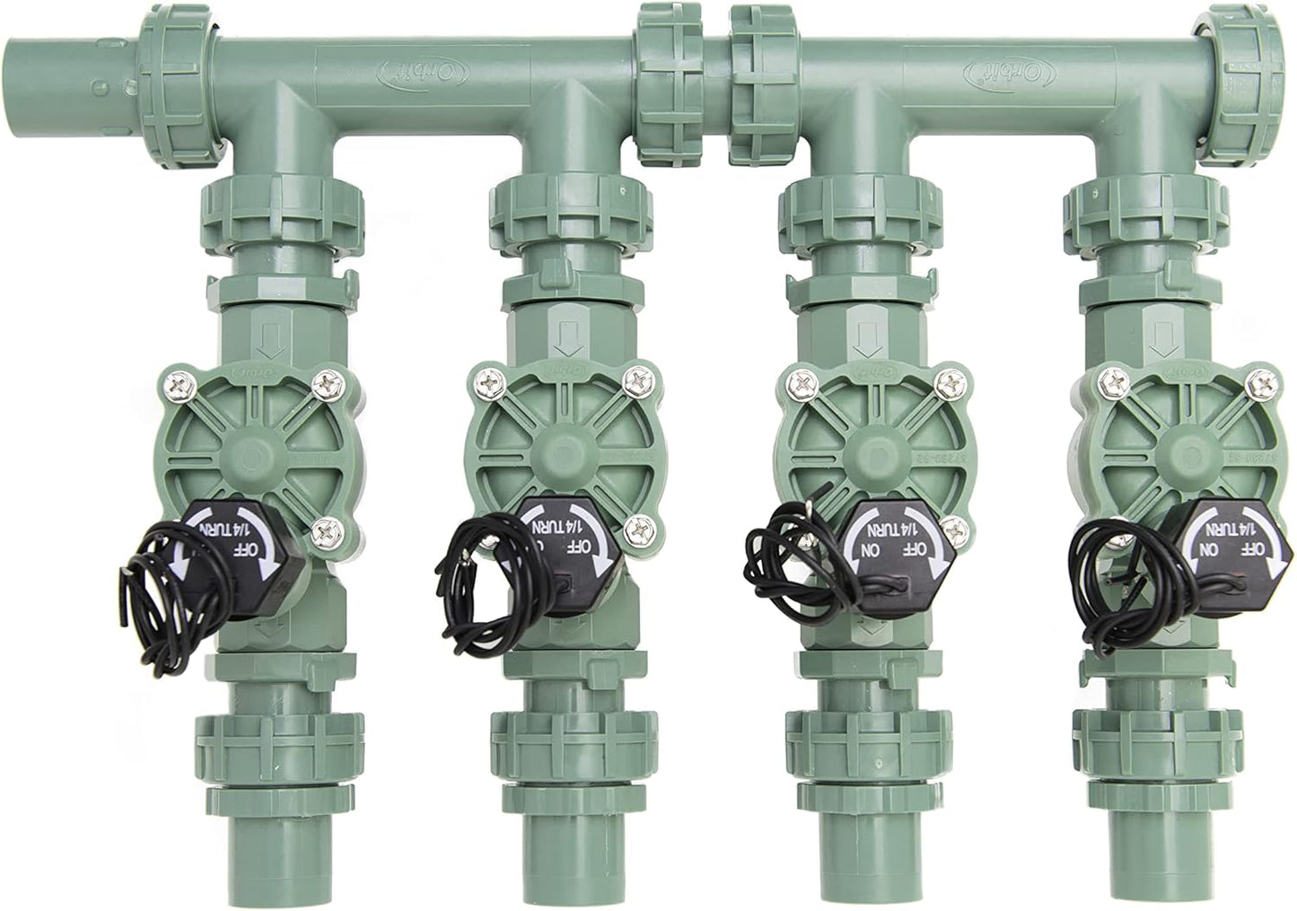 Orbit WaterMaster Preassembled Manifold for 4-Valve Sprinkler System