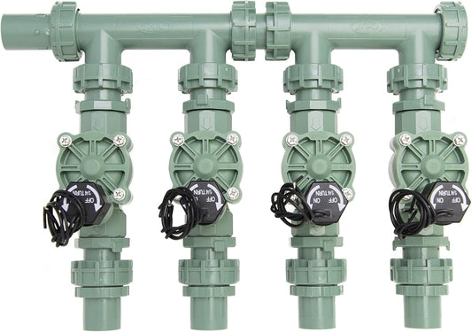 Orbit WaterMaster Preassembled Manifold for 4-Valve Sprinkler System