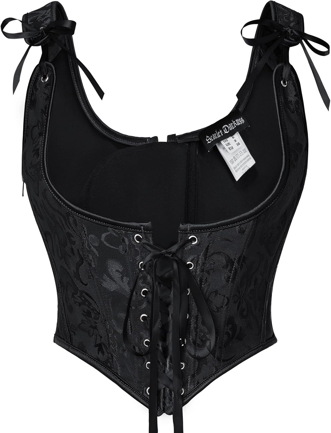Scarlet Darkness Corset Tops for Women - Elegant Renaissance Style