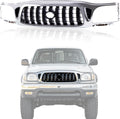 Front Grille Compatible With Toyota Tacoma 2001-2004 - Chrome