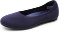 Wide Ballet Flats Shoes for Women - Comfortable Foldable Flats