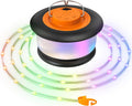 RGB Retractable Camping Lights - 19 Modes, Quick Recovery, 33FT Portable, Waterproof - HOMEBEST