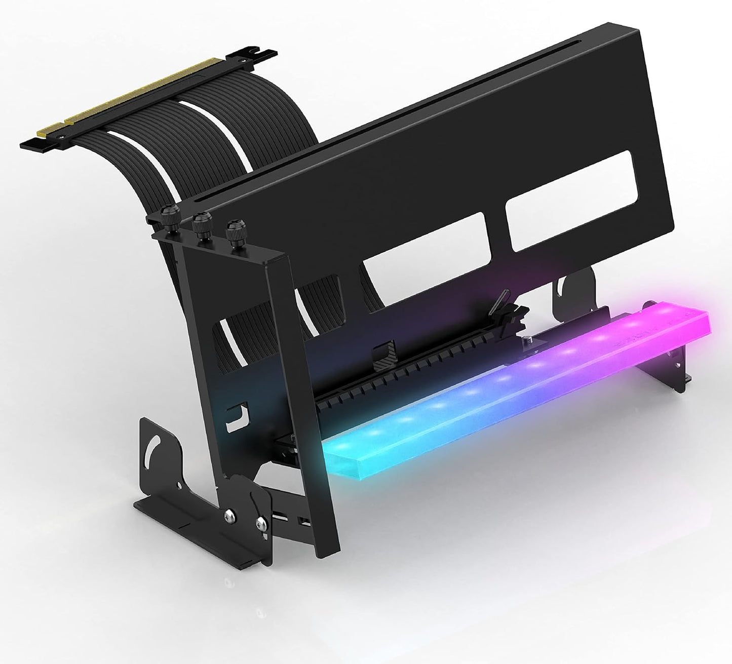 EZDIY-FAB PCIe 4.0 GPU Mount Bracket with ARGB LED Module