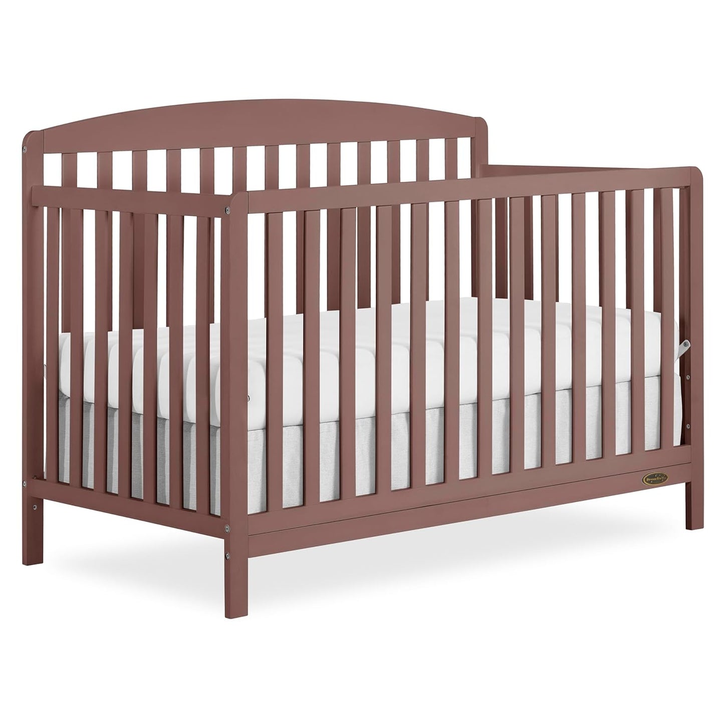 Dream On Me Odelle 5 in 1 Convertible Crib for Growing Families