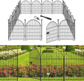Garden Fencing 36 in High with Gate - No Dig Animal Barrier
