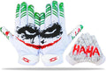 Joker Football Receiver Gloves White - Tacky Pro Grip for Youth