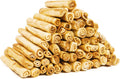 Dog Rawhide Rolls Twist Sticks for Puppy and Small Dogs 60 Count