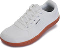 WHITIN Men's Wide Barefoot Shoes - Stylish Canvas Minimalist Sneakers