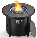 TLGREEN Propane Fire Pit Table 30in - 50,000 BTU Outdoor Fire Table