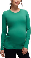 CRZ YOGA Butterluxe Maternity Crewneck Long Sleeve Shirts Review