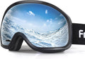 Freela Ski Goggles OTG Men Women - Anti Fog UV400 Protection