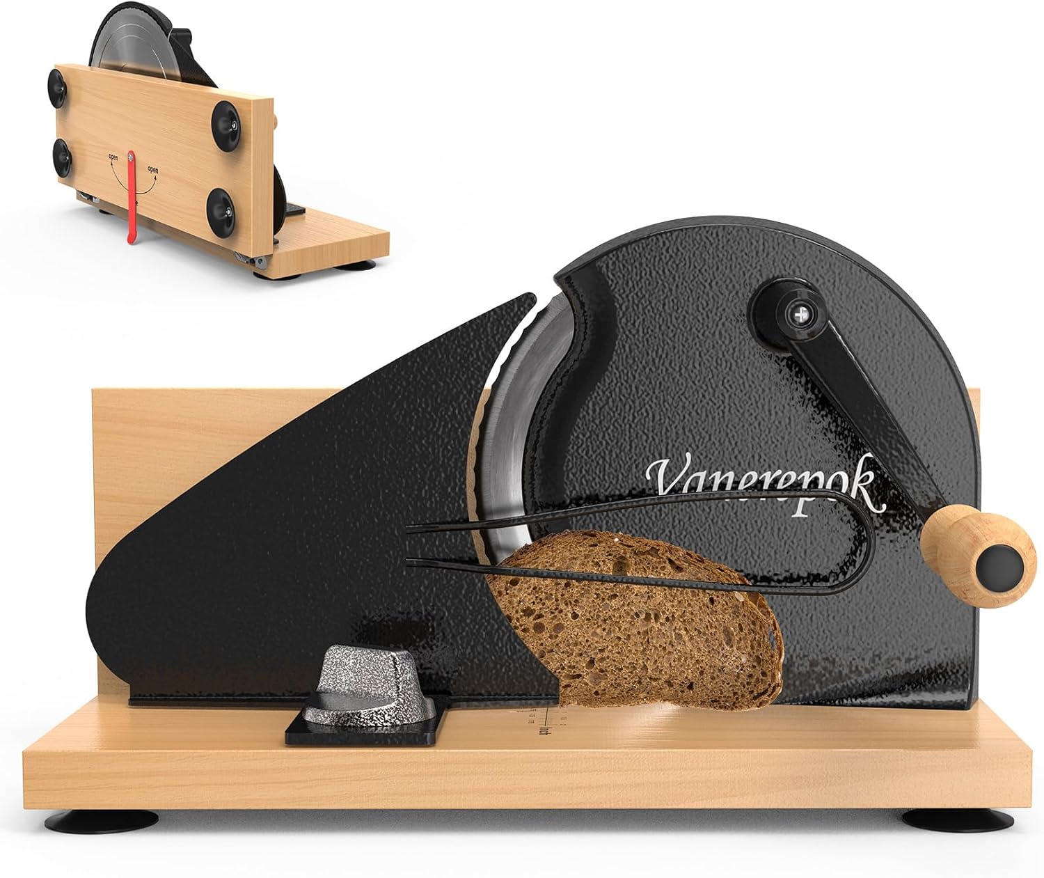 Foldable Extra Large Manual Bread Slicer by vanerepok