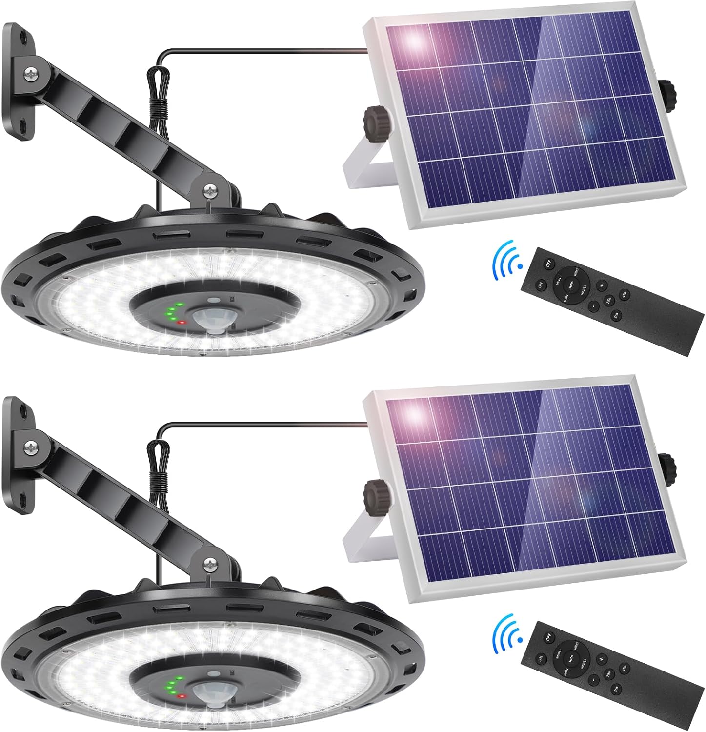 Ropelux Solar Lights Outdoor Indoor - 3000LM Motion Sensor