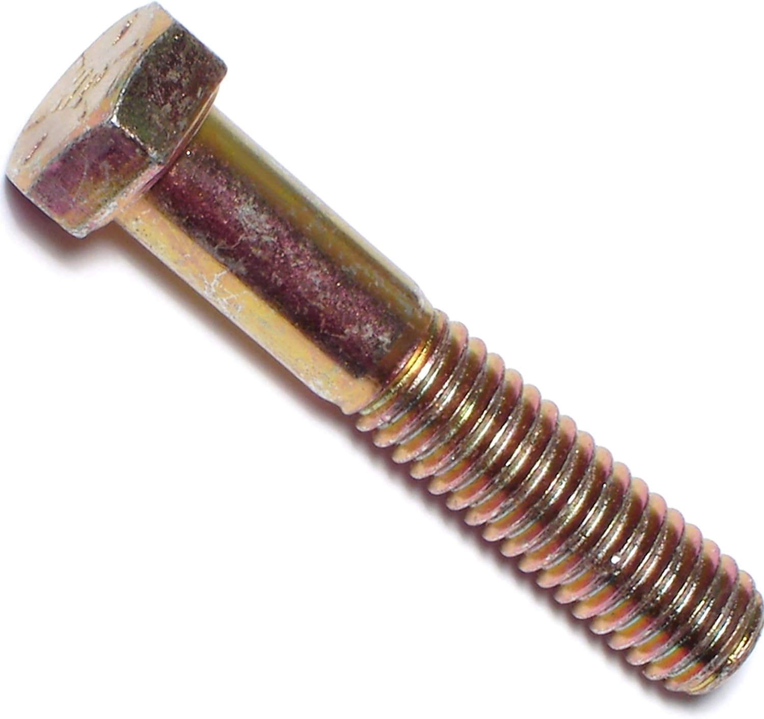 Grade 8 Coarse Hex Cap Screws 3/8-16 x 2-Inch 50-Piece Set