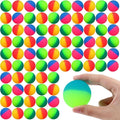 Jenaai 150 Pcs Bouncy Balls 45 mm Bulk Party Favors - Bright, Durable