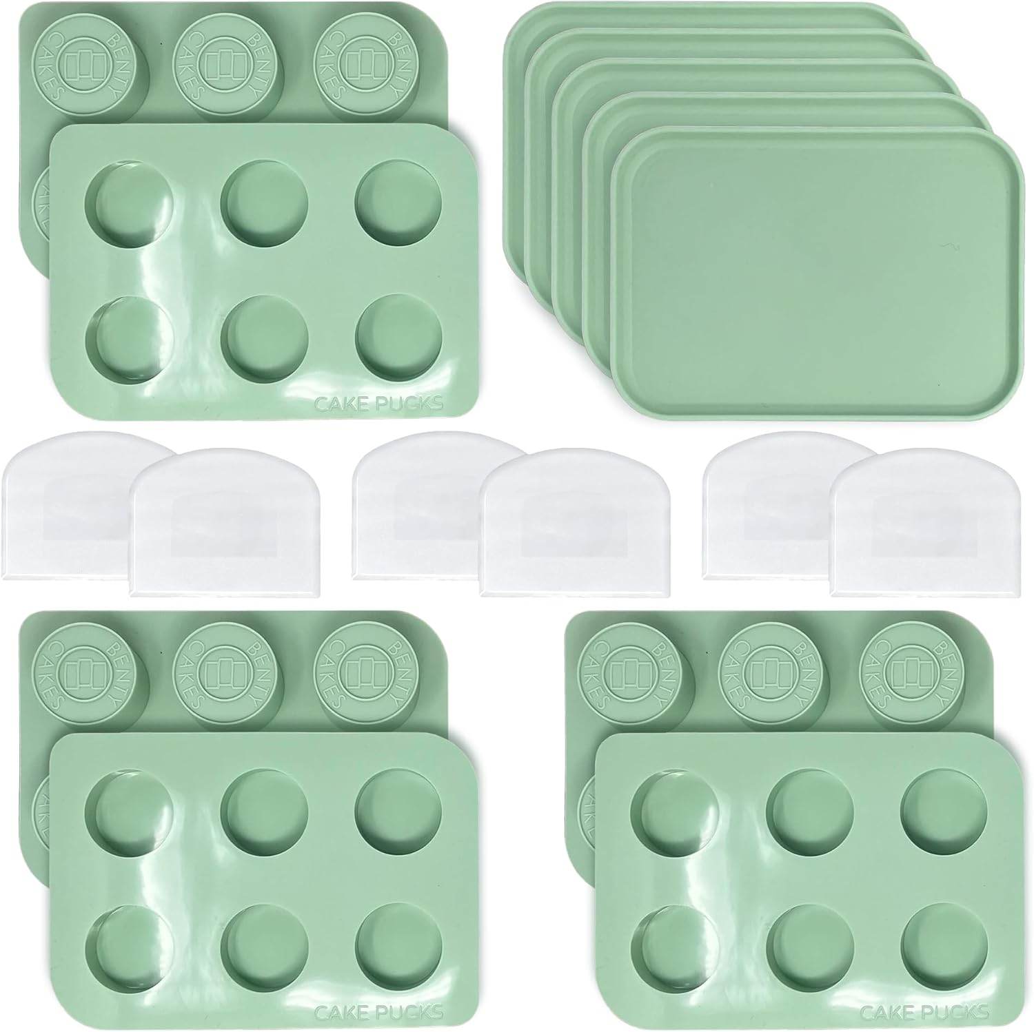 Benty Cakes CakePuck Baker Bundle for Perfect Chocolate Treats
