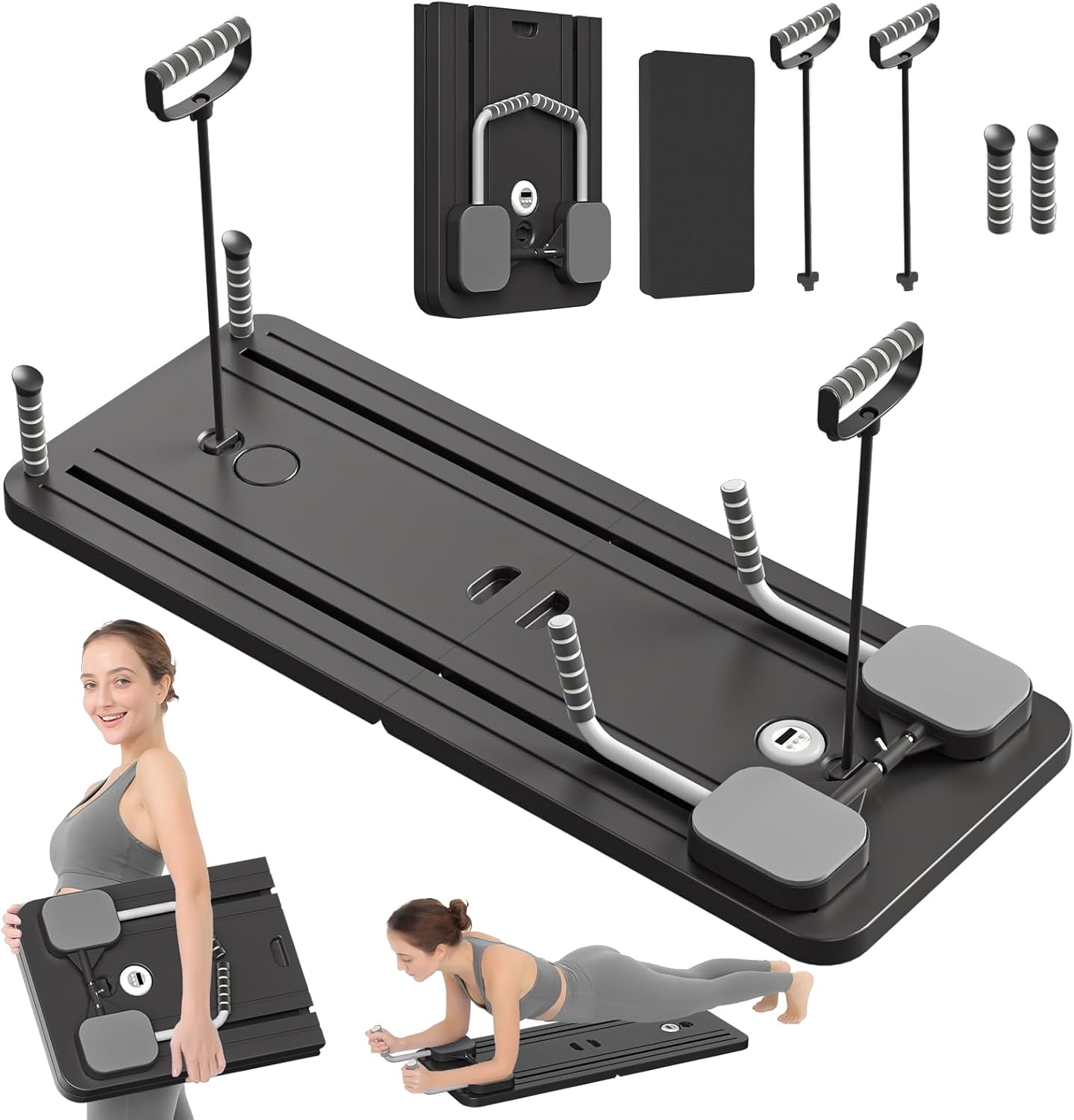 JANUA Pilates Board - Multi-Purpose Foldable Reformer Set