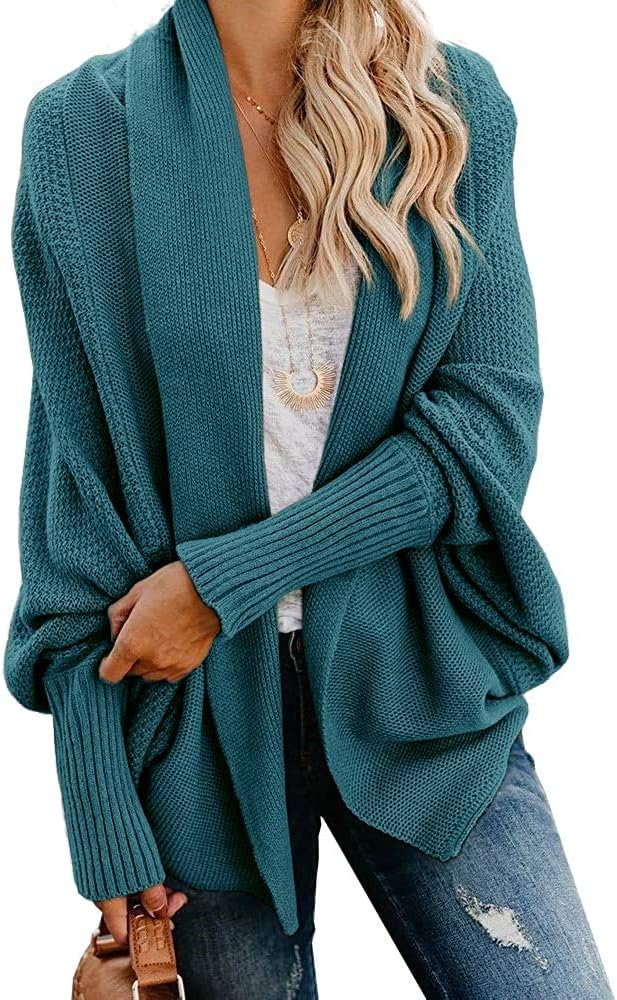 Mafulus Women's Oversized Chunky Knit Cardigan for All Seasons
