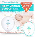 Baby Movement & Sleep Monitor E-202 - Clip-On Motion Sensor for Safety