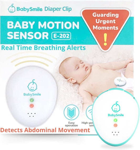 Baby Smile Motion Monitor | Audible Alerts | Diaper Clip