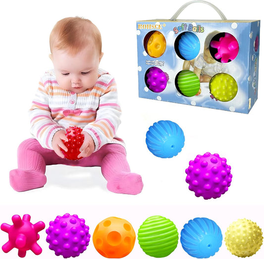 Textured Sensory Balls Set for Babies 6-12 Months - ROHSCE