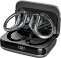 Wireless Bluetooth Earbuds 75Hrs Playback - LED Case, IPX7 Fit