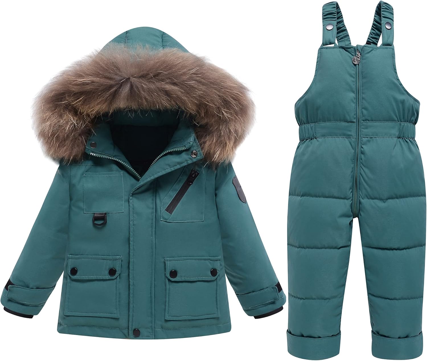 2-Piece Toddler Snow Suit for Ultimate Winter Comfort