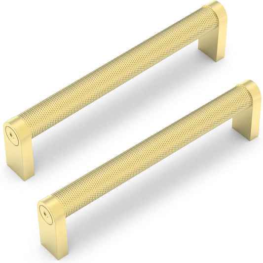 10 Pack Brushed Gold Cabinet Pulls for Stylish Home Decor