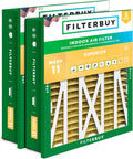 Filterbuy 20x20x5 Air Filter MERV 11 Superior Pet & Allergy Defense