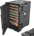 ROVSUN 109 QT Insulated Food Pan Carrier - Stackable Hot Box