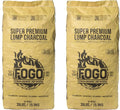 FOGO Super Premium Hardwood Lump Charcoal - Natural Large Chunks