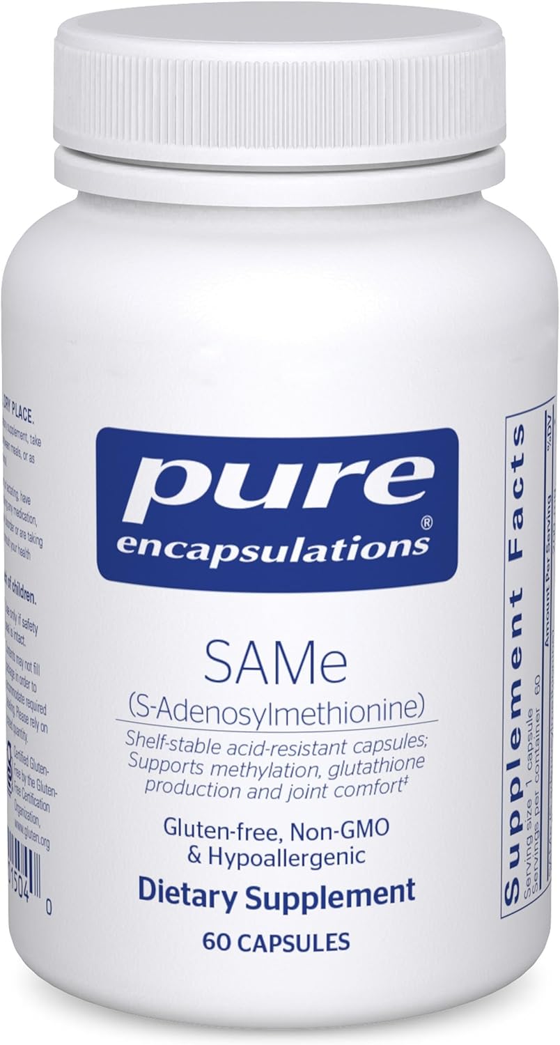Pure Encapsulations SAMe S-Adenosylmethionine for Joint Health
