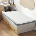 3 Inch Gel Memory Foam Mattress Topper for Twin XL Comfort