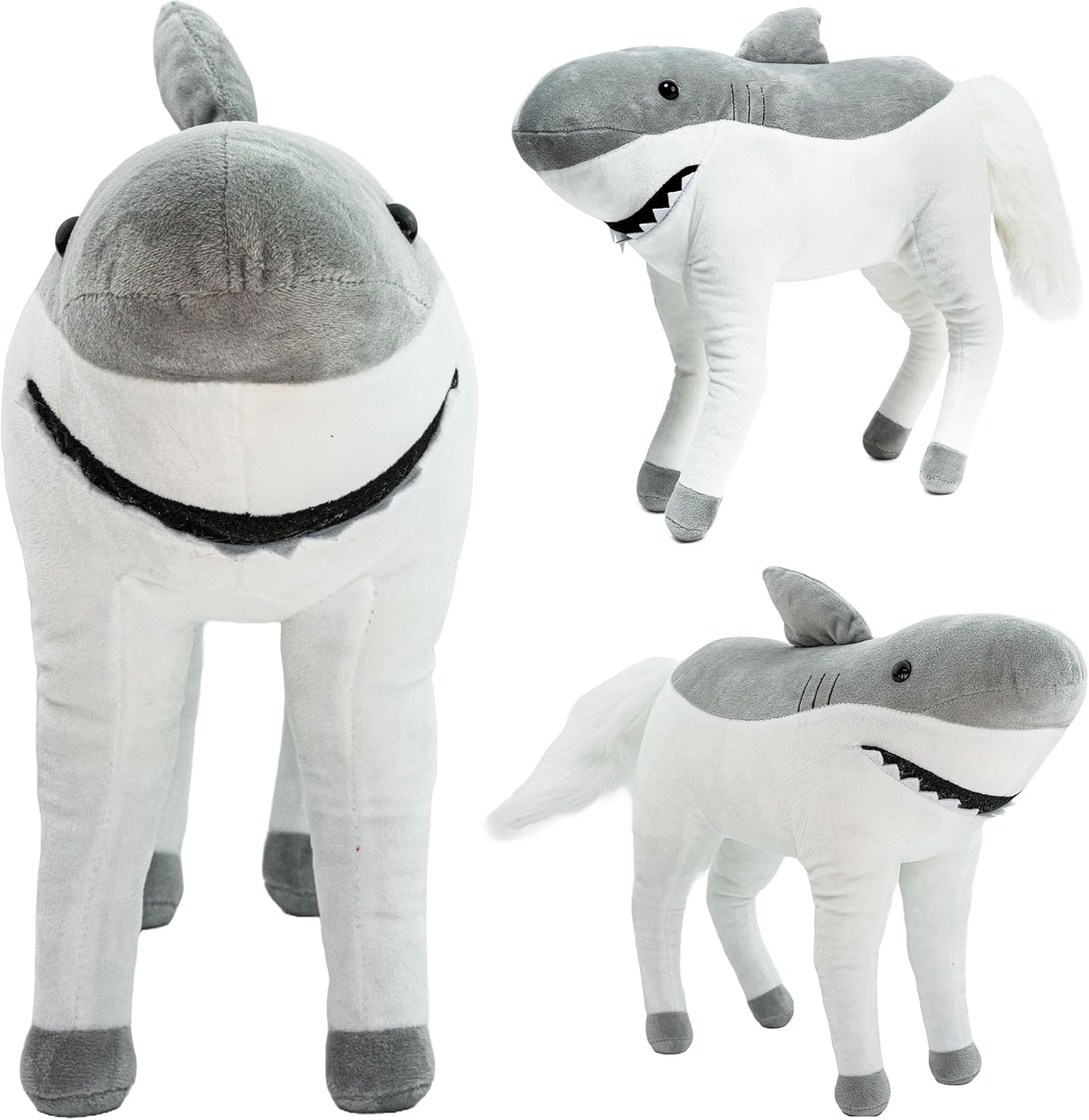 Randimals Plush Toy Horse Shark Hybrid for Unique Playtime Fun