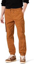 Men's Stretch Cotton Twill Cargo Jogger - Regular Fit