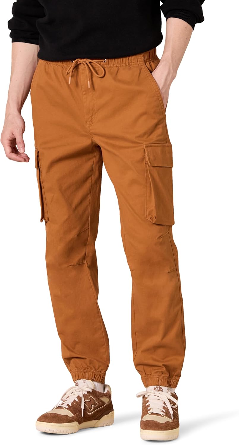 Men's Drawstring-Waist Cargo Jogger for Ultimate Comfort
