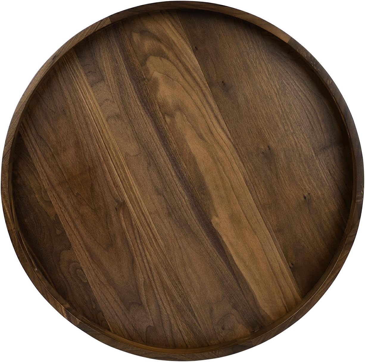 26 x 26 inches Extra Large Round Ottoman Tray for Serving