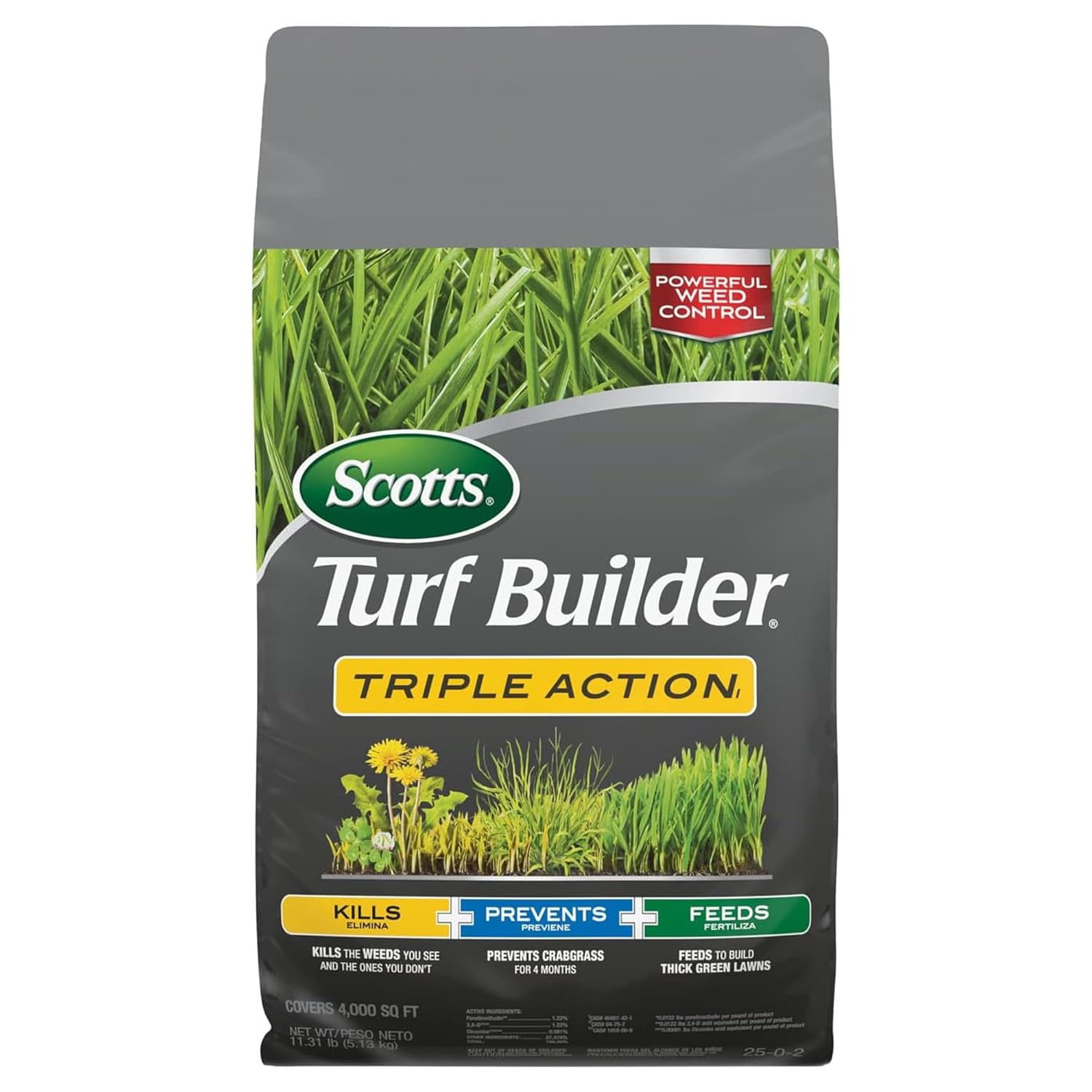 Scotts Turf Builder Triple Action: Effective Lawn Care Solution