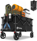 Sekey 330lbs Collapsible Foldable Wagon with Big All-Terrain Wheels