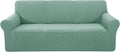 Stretch Couch Cover Sofa Slipcover for 3 Cushion Sofa - Olive Green