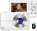 Toberto Digital Camera 1080P 44MP for Kids - Compact Travel Camera
